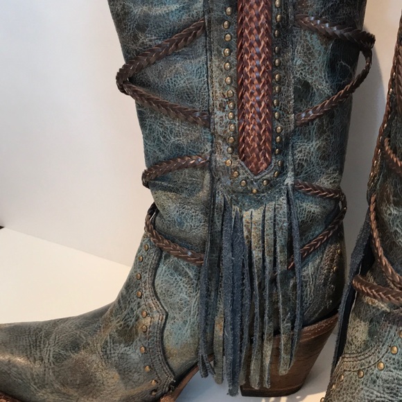 Corral Shoes - Corral, Cowboy Boots, rare style size 7.5 M  EUC
